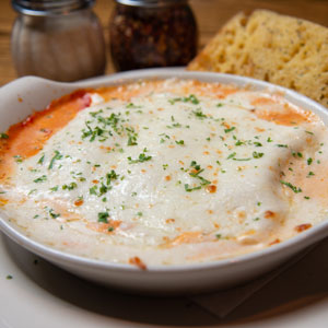 THREE CHEESE MANICOTTI