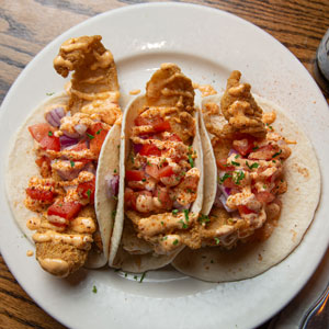 CATFISH “STREET” TACOS