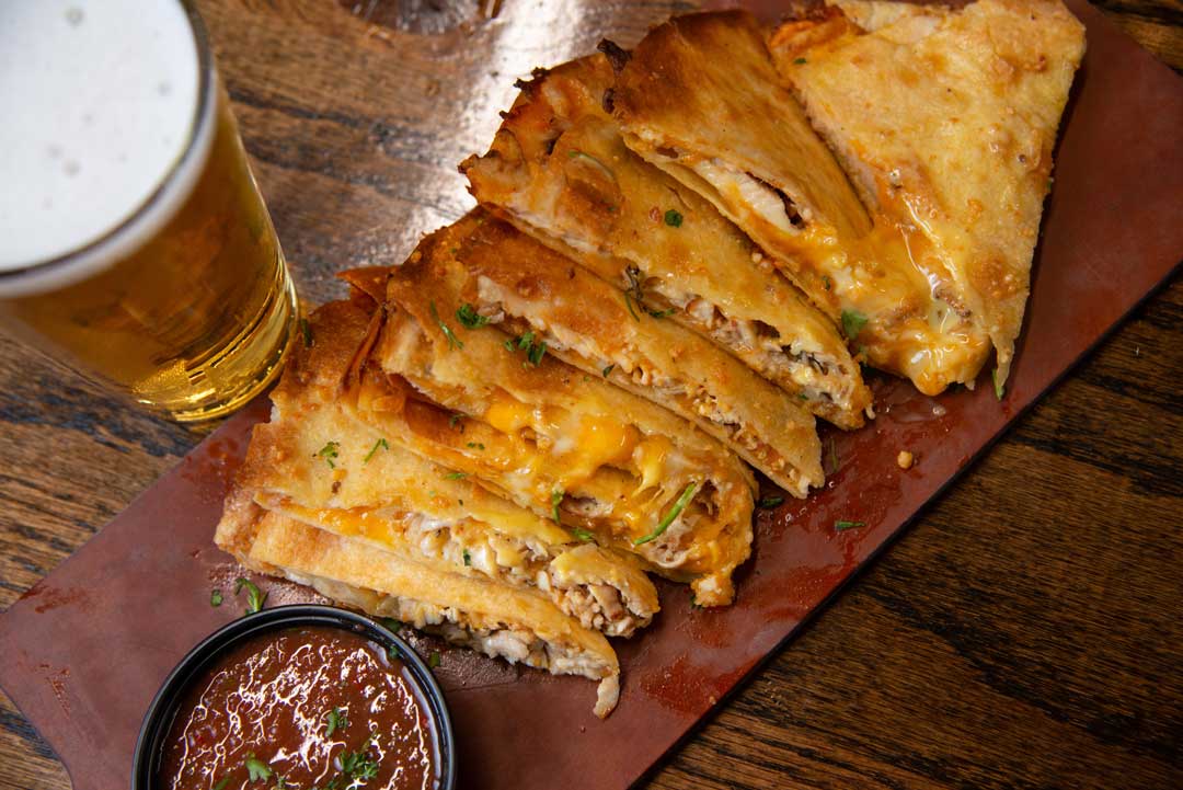 CHICKEN BACON RANCH QUESADILLA
