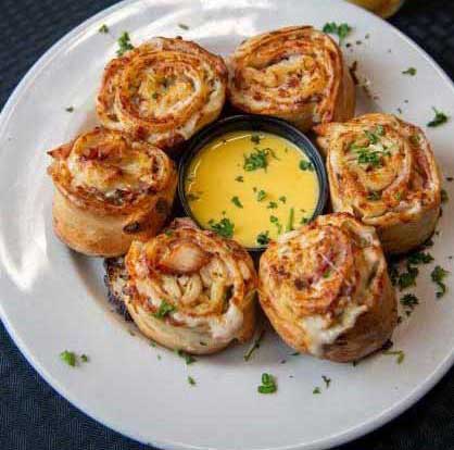 CHICKEN CORDON BLEU ROLLS