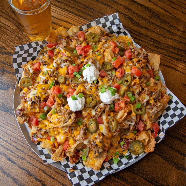 ULTIMATE PORK NACHOS